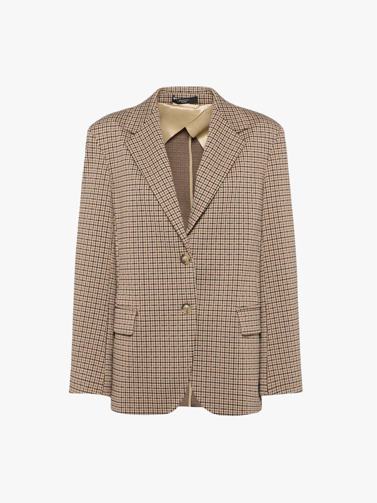 Image may contain Blazer Clothing Coat and Jacket