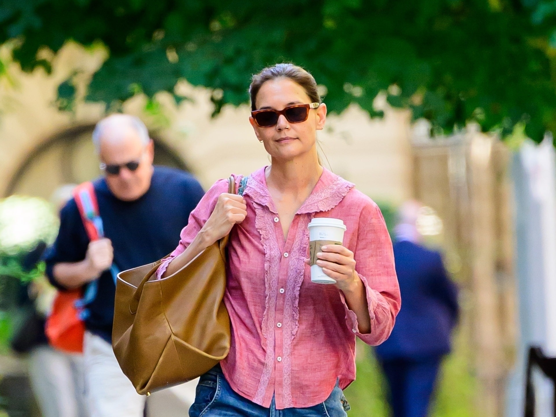 Katie Holmes Is Dressed for Back-to-School Season