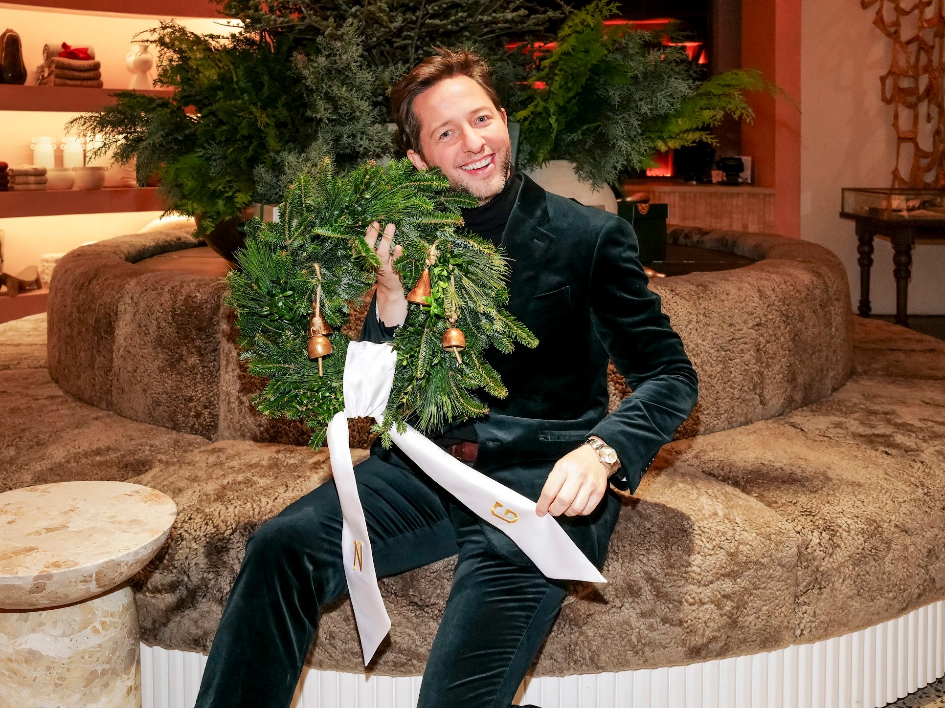 Banana Republic’s ‘Wreath It and Weep’ Holiday Party Sleighed