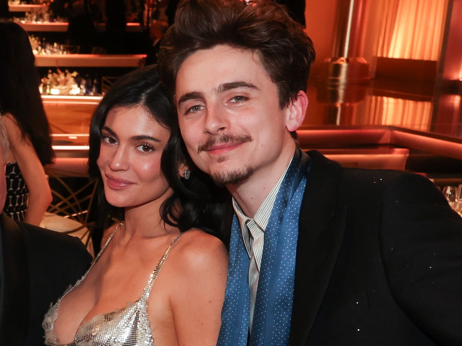 Kylie Jenner Rewore Elizabeth Hurley’s Versace Dress and Timothée Chalamet Debuted New Tom Ford at the 2025 Golden Globes