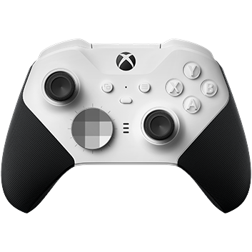 Detail view of Xbox Elite Wireless Controller Series 2 – Core (White)