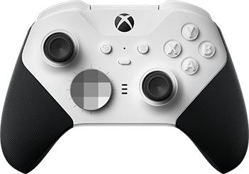 Detail view of Xbox Elite Wireless Controller Series 2 – Core (White)