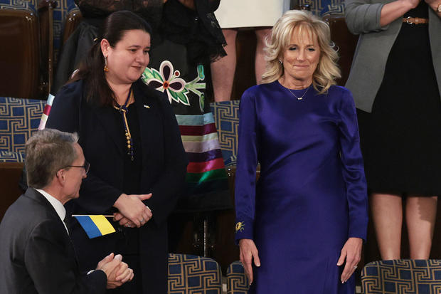 President Biden Delivers His First State Of The Union Address To Joint Session Of  Congress 