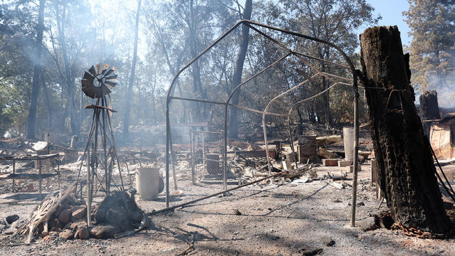 Park Fire In Cohasset, California 