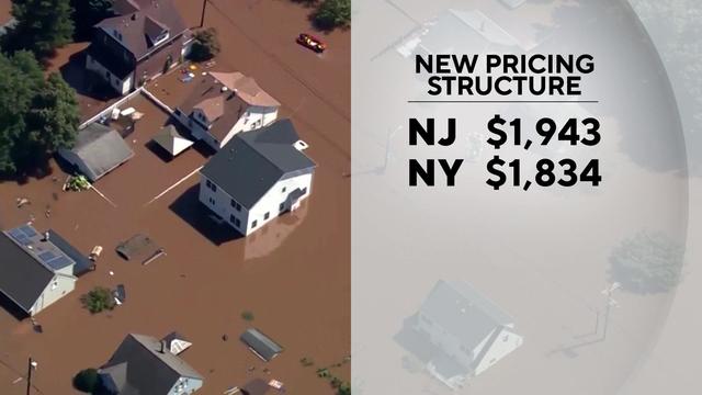 Photos show floodwaters and mud inside a Milford, New Jersey home in 2021. 