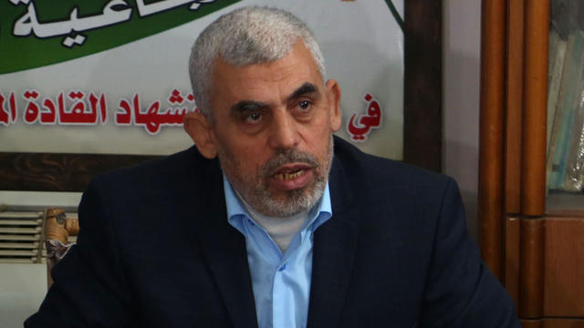 Hamas leader Yahya Sinwar 