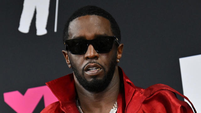 Sean "Diddy" Combs poses in the press room during the MTV Video Music Awards at the Prudential Center in Newark, New Jersey, on Sept. 12, 2023. 