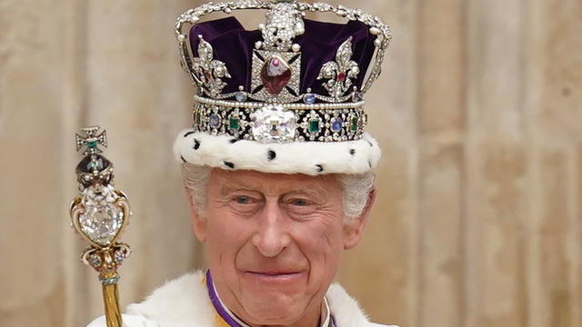 King Charles III Meets The President Of The United States At Windsor Castle 