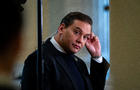 Rep. George Santos speaks during a press conference outside the Capitol in Washington, D.C., on Nov. 30, 2023. 