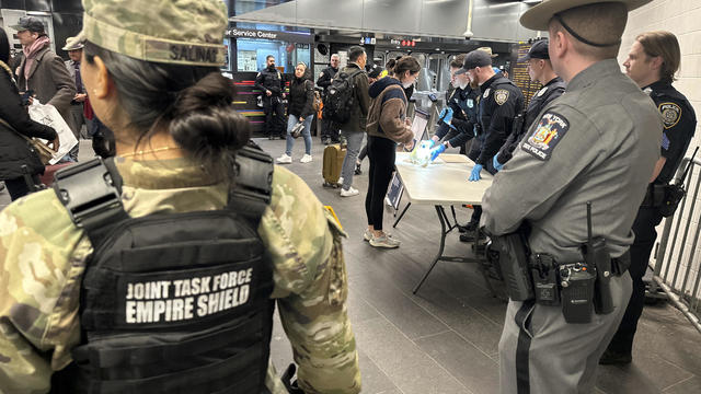 NYC Subway National Guard 