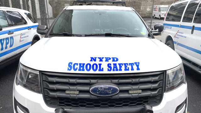 NYPD School Safety Cars and Vans, New York City 