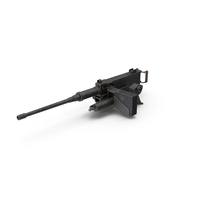 Machine Gun Browning M2 PNG & PSD Images