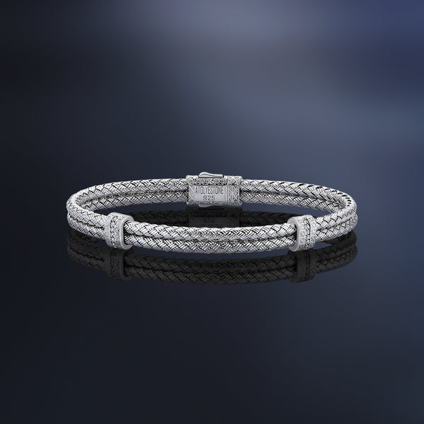 Diamond Bangle for Men