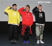 「綜藝玩很大」主持人吳宗憲、KID、小鬼。（記者邱榮吉/攝影）