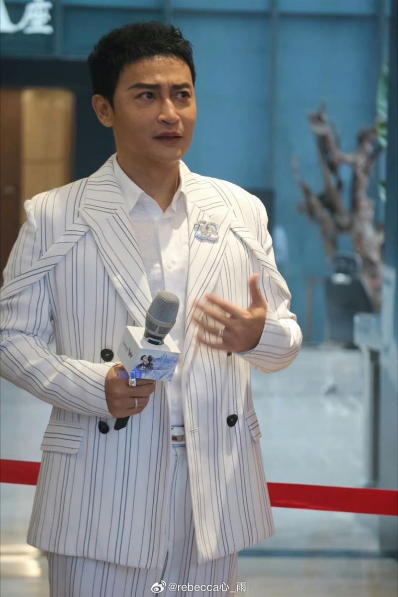 陳志朋53歲依舊要繼續唱歌、演戲。（圖/翻攝微博）