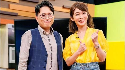 江坤俊曾跟鄭凱云主持。（圖／TVBS提供）