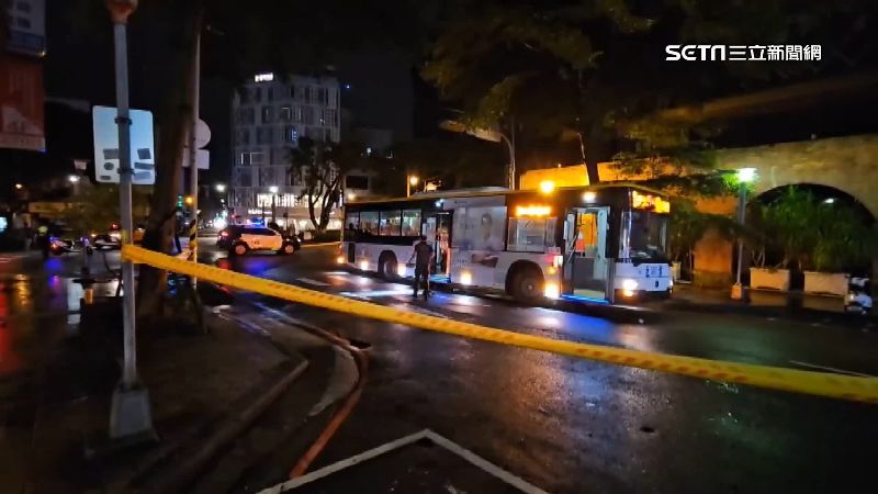 東海女大生遭公車撞死。（圖／翻攝畫面）