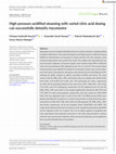 Research paper thumbnail of High-pressure acidified steaming with varied citric acid dosing can successfully detoxify mycotoxins