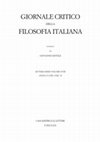 Research paper thumbnail of Epicuro, le lettere e la scuola, "Giornale Critico della Filosofia Italiana", CI (CIII) 2022, pp. 288-295