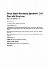 Research paper thumbnail of Model based estimating system for civil concrete structures