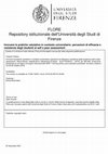 Research paper thumbnail of Innovare le pratiche valutative in contesto universitario: percezioni di efficacia e resistenze degli studenti al self e peer assessment