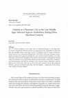 Research paper thumbnail of Gdańsk as a Hanseatic City in the Late Middle Ages. Selected Aspects: Symbolism, Ruling Elites, Maritime Contacts