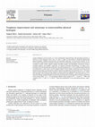 Research paper thumbnail of Toughness improvement and anisotropy in semicrystalline physical hydrogels