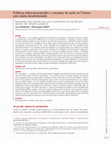 Research paper thumbnail of Políticas infraestructurales y consumo de suelo en Véneto: una unión desafortunada / Infrastructure policies and land consumption in the Veneto region: an unhappy marriage