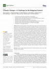 Research paper thumbnail of Climatic Changes—A Challenge for the Bulgarian Farmers