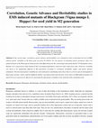 Research paper thumbnail of Correlation, Genetic Advance and Heritability studies in EMS induced mutants of Blackgram (Vigna mungo L Hepper) for seed yield in M2 generation