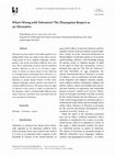 Research paper thumbnail of (2023a) What's Wrong with Toleration?: The Zhuangzian Respect as an Alternative