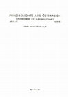 Research paper thumbnail of Hermann Maurer, Zitternberg: Geringe Spuren einer lengyelzeitlichen Besiedlung auf dem Stranitzberg, Gemeinde Gars am Kamp, Bezirkshauptmannschaft Horn, Niederösterreich. Fundberichte aus Österreich 12, 1973, S. 22.