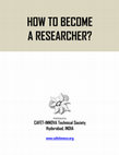 Research paper thumbnail of How to become researcher-published paper-