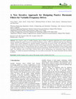 Research paper thumbnail of A New Iterative Approach for Designing Passive Harmonic Filters for Variable Frequency Drives