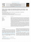 Research paper thumbnail of Timber resources, transport and woodworking techniques in post-medieval Andalusia (Spain): Insights from dendroarchaeological research on historic roof structures