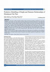 Research paper thumbnail of Predictive Modelling of Height and Diameter Relationships of Himalayan Chir Pine