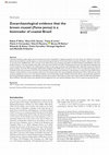 Research paper thumbnail of Zooarchaeological evidence that the brown mussel (Perna perna) is a bioinvader of coastal Brazil