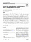 Research paper thumbnail of Estimating active storage of groundwater quality zones in alluvial deposits of Faisalabad area, Rechna Doab, Pakistan