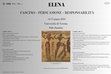 Research paper thumbnail of 2023 (Verona)_Elena: fascino - persuasione - responsabilità