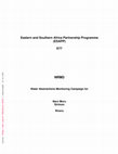 Research paper thumbnail of Eastern and Southern Africa Partnership Programme (ESAPP)