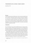 Research paper thumbnail of Transparencia en el estado: A medio camino