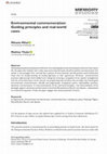 Research paper thumbnail of Environmental Commemoration: Guiding Principles and Real-World Cases (Memory Studies)