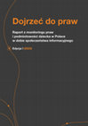 Research paper thumbnail of Pyżalski, J. (2023). Doświadczanie przemocy elektronicznej a naruszenie praw młodych ludzi w środowisku onlinew: Dojrzeć do praw. Raport z monitoringu praw i podmiotowości dziecka w Polsce w dobie społeczeństwa informacyjnego. Edycja I. Warszawa: Fundacja Orange (s. 82-88)