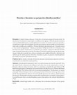 Research paper thumbnail of Derecho y literatura en perspectiva filosófico-jurídica (Traducción)