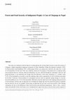 Research paper thumbnail of Forest and Food Security of Indigenous People : A Case of Chepangs in Nepal