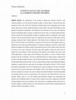 Research paper thumbnail of Η ΙΕΡΟΤΕΛΕΣΤΙΑ ΤΗΣ ΑΝΟΙΞΗΣ ΚΑΙ ΟΙ ΚΡΟΚΟΣΥΛΛΕΚΤΡΙΕΣ ΤΗΣ ΘΗΡΑΣ