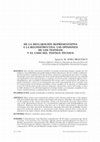 Research paper thumbnail of De la declaración representativa a la reconstructiva. Las opiniones de los testigos y el caso del testigo técnico