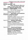 Research paper thumbnail of Session: 803 Newlyn Building: 1.01 Title: MAGIC, ASTROLOGY, SPELLS AS A WAY TO TACKLE FEAR?: EARLY AND LATE MEDIEVAL PERSPECTIVES Organiser