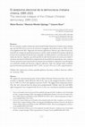 Research paper thumbnail of El desplome electoral de la democracia cristiana chilena, 1989-2021Texto del artículo