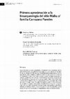 Research paper thumbnail of Primera aproximación a la bioarqueologia del sitio Malka 2 familia Carrazana Paredes